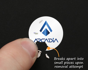 Destructible Tamper Evident Labels