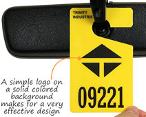 Effective parking tag design