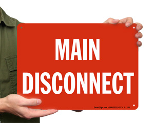 Electric Service Labels