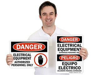 Electrical Equipment Labels