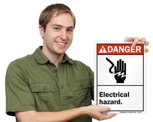 Electrical Hazard Labels