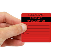 uncalibrated label write on label