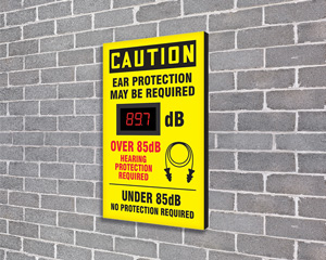 Electronic Safety Decibel Scoreboard