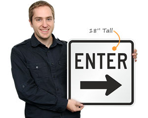 Enter sign