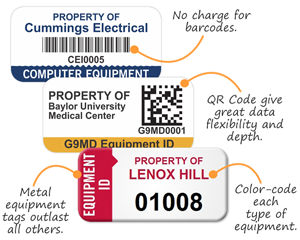 Equipment ID Tags