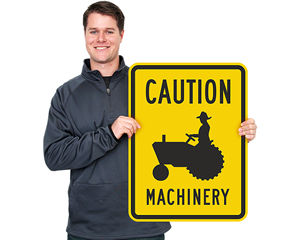 Farm Machinery Crossing Signs