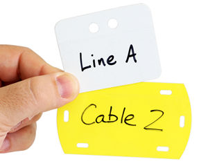 Laminated Fiber Optic Markers