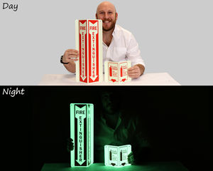 Projecting Glow Fire Extinguisher Signs