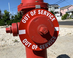 Out Of Service Hydrant Rings
