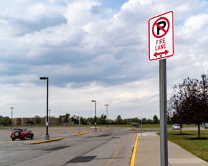 Fire Lane Sign