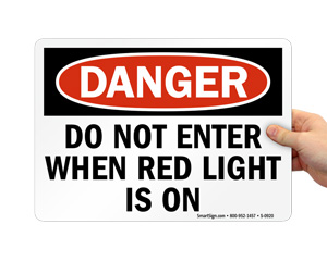 Flash Light Sign