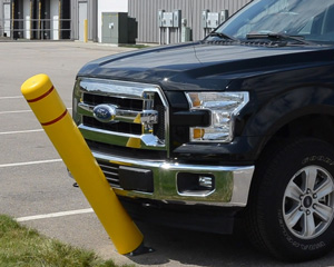 FlexBollard with Signpost