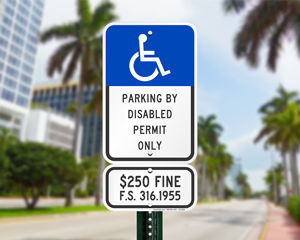 Disabled Parking Only