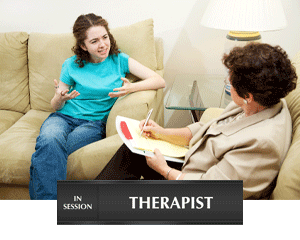 Therapist Slider Door Sign