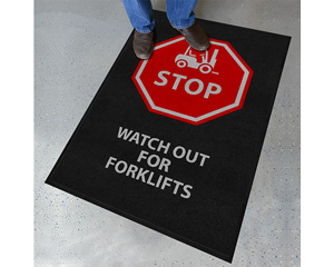 Forklift Stop Floor Mat