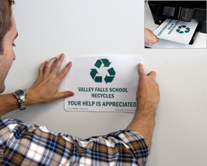 Free Recycling Signs