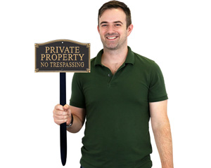 Private Property Gardenboss Signs