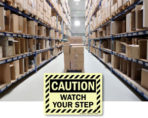 GlowSmart™ Glow-in-the-Dark Sign