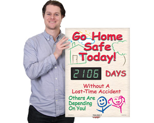 Go Home Safe Today Scoreboard