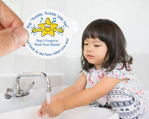 Children Bathroom Decal For Schools