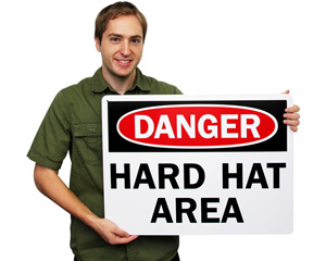 Hard Hat Area Signs