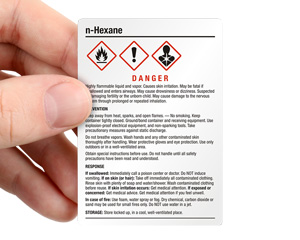 Hexane Labels