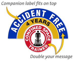 Companion Hard Hat Stickers