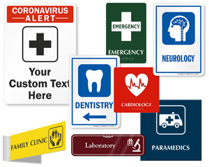 Medical Wayfinding Signs