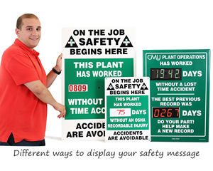 Job Safety Department Scoreboard