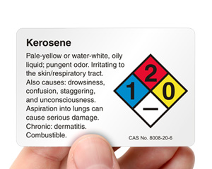 Kerosene Nfpa Label