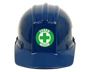 Laser Printable Hard Hat Sticker