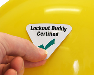 Lockout Tag Sticker