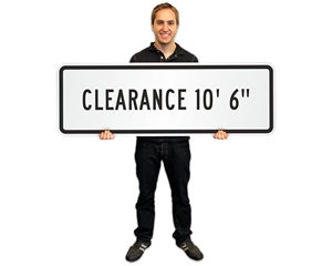 Low Clearance Signs