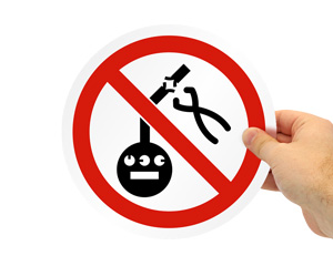 Meter Warning Signs and Labels