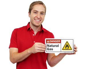 Natural Gas Sign