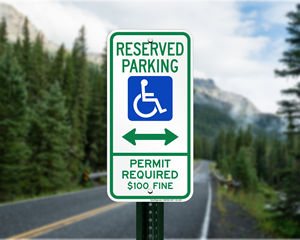 Montana Parking Signs, Fire Lane Signs and Other Regulated Signs