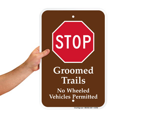 Park Guide Signs - N to Z