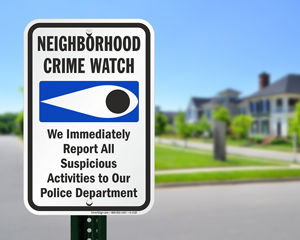 Neighborhood Watch Signs