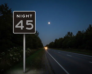 Speed Limit 40Mph Sign