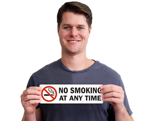 No Smoking Stickers