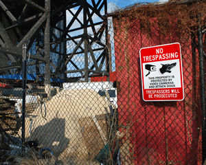 No Trespassing Sign