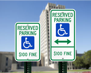 North Dakota Parking Signs