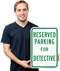 Novelty Reserved Parking Signs