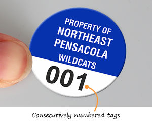 Numbered Labels