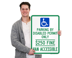 Disabled Parking Sign