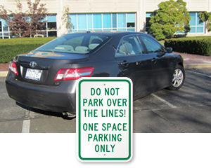 Parking Lot Rules Signs