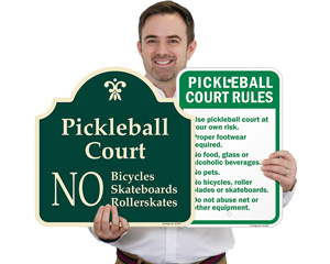 PickleBall Signs