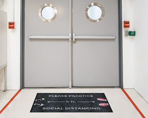 Social Distancing Floor Mats