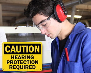 Hearing Protection Sign