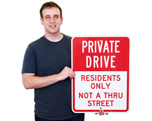 Private Drive Signs